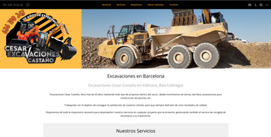 Excavaciones en Barcelona Cesar Castaño